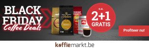 Black Friday: tot 50% korting of 2+1 gratis bij Koffiemarkt