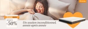 Emma Matelas: jusqu'à - 50% pendant Emma Days